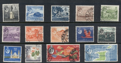 Trinidad-Tobago-1960-QEII-Pictorials-FU