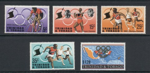 Trinidad-Tobago-1968-Summer-Olympics-Mexico-City-MUH