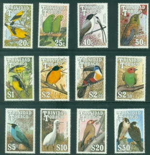 Trinidad-Tobago-1990-98-Birds-MUH Trinidad-Tobago-1990-98-Birds-MUH