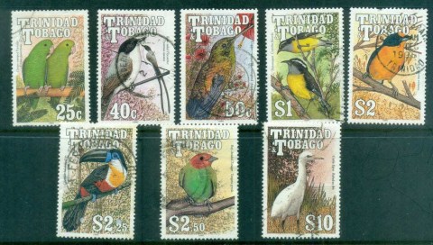 Trinidad-Tobago-1990-Birds-Asst-FU