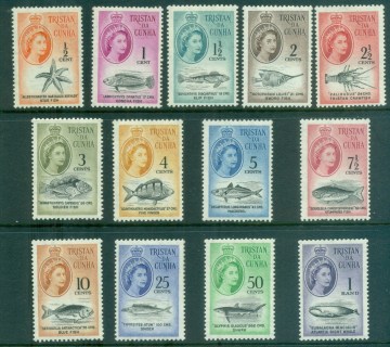 Tristan-da-Cunha-1961-QEII-Pictorials