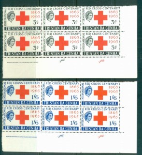 Tristan-da-Cunha-1964-Red-Cross-Cyl-Blk-6-MUH-lot81253