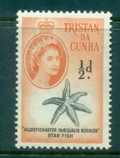 Tristan-da-Cunha-1960-QEII-Pictorial-Marine-Life-0-5d-MLH