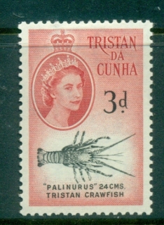 Tristan-da-Cunha-1960-QEII-Pictorial-Marine-Life-3d-MLH