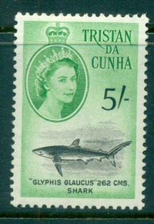 Tristan-da-Cunha-1960-QEII-Pictorial-Marine-Life-5-MLH