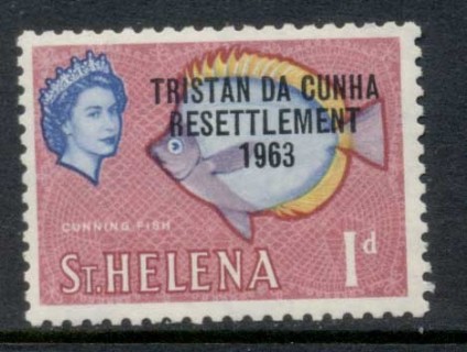 Tristan-da-Cunha-1963-QEII-Pictorials-Opt-on-St-Helena