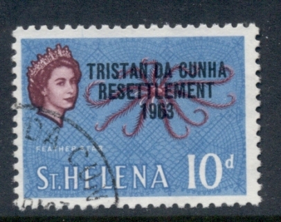 Tristan-da-Cunha-1963-Resettlement-Pictorials-10d-Starfish-FU