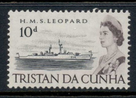 Tristan-da-Cunha-1965-QEII-Pictorials-Ships-10d-MLH