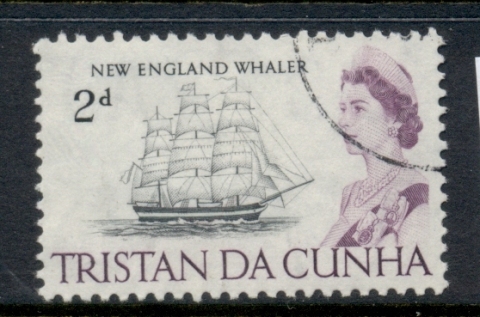 Tristan-da-Cunha-1965-QEII-Pictorials-Ships-2d-FU