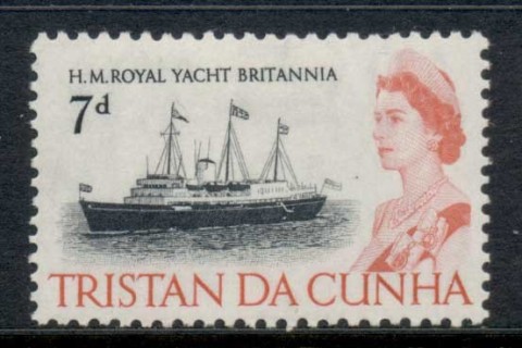 Tristan-da-Cunha-1965-QEII-Pictorials-Ships-7d-MLH