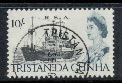 Tristan-da-Cunha-1967-QEII-Pictorials-Ships-10-FU