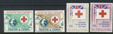 Tristan-da-Cunha-1970-British-red-Cross-MUH