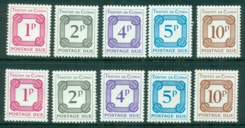 Tristan-da-Cunha-1976-Postage-Dues