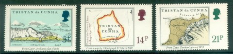 Tristan-da-Cunha-1981-Early-Maps-Charts-MUH