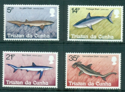 Tristan-da-Cunha-1982-Marine-Life-Sharks-MUH