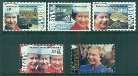 Tristan-da-Cunha-1992-QEII-Royal-Accession-to-Throne