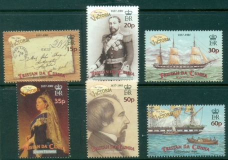 Tristan-da-Cunha-2001-The-100th-Anniversary-of-the-Death-of-Queen-Victoria-1819-1901-MUH Tristan-da-Cunha-2001-The-100th-Anniversary-of-the-Death-of-Queen-Victoria-1819-1901-MUH
