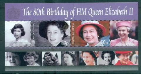 Tristan-da-Cunha-2006-QEII-80th-Birthday-MS-MUH