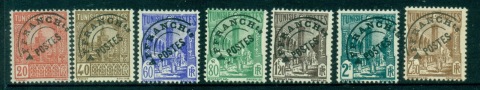 Tunisia-1926-47-Precancels-Asst-MLH