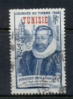 Tunisia-1946-Stamp-day-FU