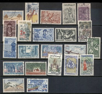 Tunisia-1959061-Pictorials-Asst-FU