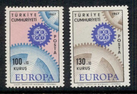 Turkey-1967-Europa-MUH