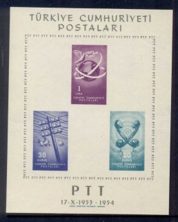 Turkey-1954-Dept-Of-Post