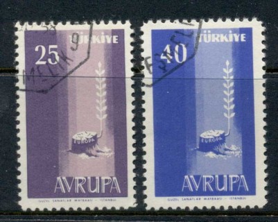 Turkey-1958-Europa-CTO