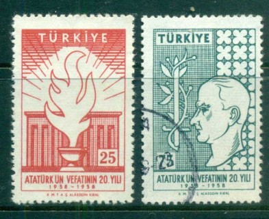 Turkey-1958-Kemal-Attaturk-20th-Death-Anniv