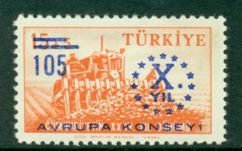 Turkey-1959-Council-of-Europe-Opt-MUH-Lot17549