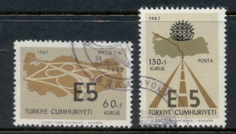 Turkey-1962-Inter-European-Express-Highway-E5-FU