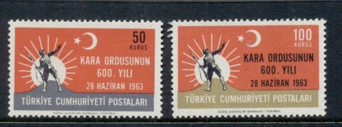 Turkey-1963-Turkish-Army-600th-Anniversary-MUH