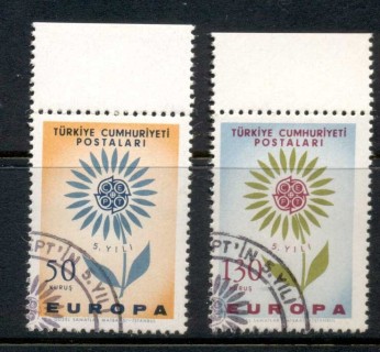 Turkey-1964-Europa-CTO