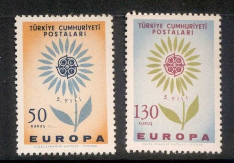 Turkey-1964-Europa-MUH