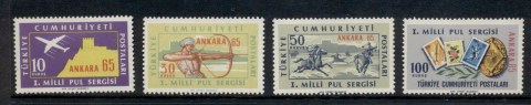 Turkey-1965-Ankara-Stamp-Ex-MLH