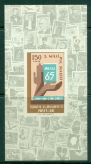 Turkey-1965-Stamp-Ex-Ankara-MS-MUH