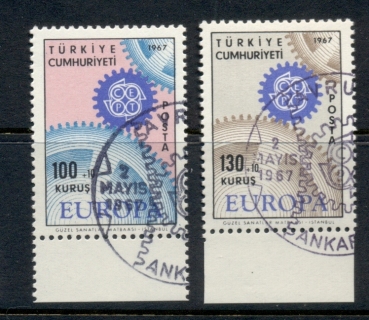 Turkey-1967-Europa-CTO