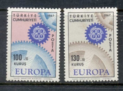 Turkey-1967-Europa-MUH