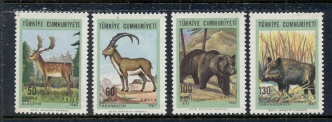 Turkey-1967-Wildlife-MUH