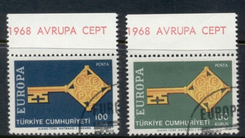 Turkey-1968-Europa-CTO