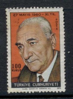 Turkey-1971-President-Kemal-Gursel-FU