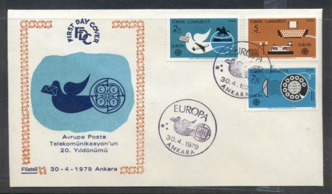 Turkey-1979-Europa-Communications-FDC