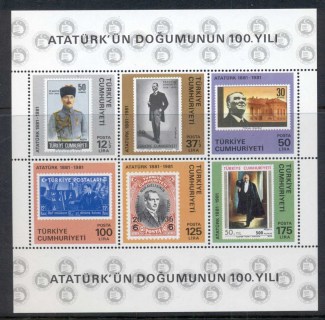 Turkey-1981-Kemal-Ataturk-MS-MUH