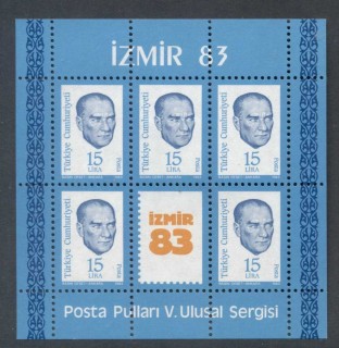 Turkey-1983-Kemal-Ataturk