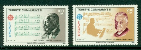 Turkey-1985-Europa-MUH-Lot15559