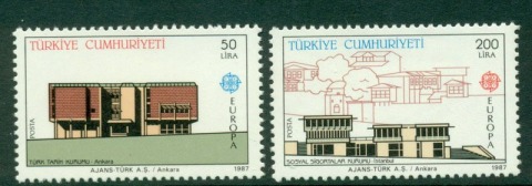 Turkey-1987-Europa-MUH-Lot15561