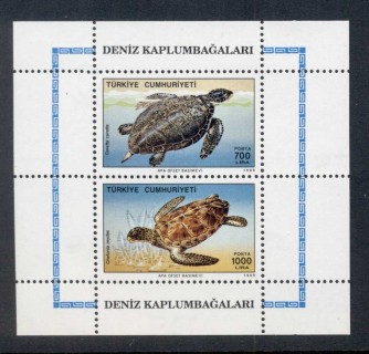 Turkey-1989-Marine-Life-Sea-Turtles-MS-MUH