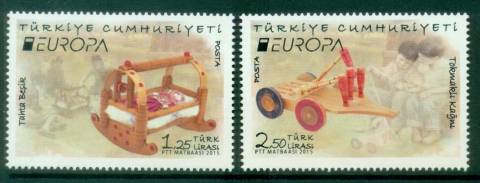 Turkey-2015-EUROPA-Stamps-Old-Toys-MUH