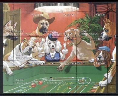 Turkmenistan-1999-Dogs-in-Casino-MS-MUH