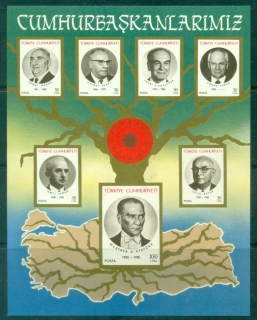 Turkey-1987-Turkish-Presidents-MS-MUH